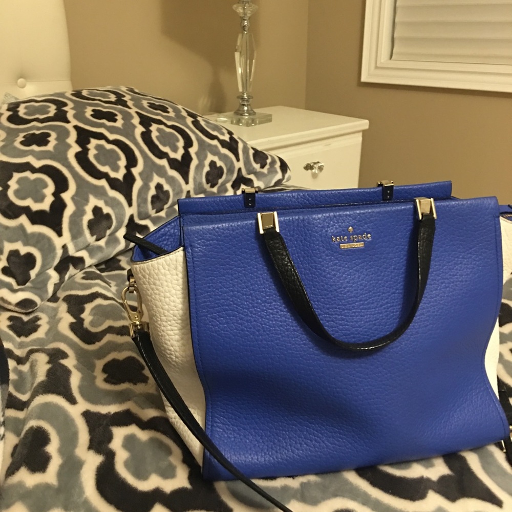 Kate Spade Chelsea Square Hayden Leather Tote